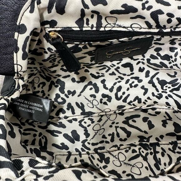 JESSICA SIMPSON GOLD CHAIN CHELSEA CLUTCH PURSE NWT - Picture 9 of 12